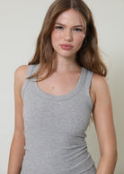 Palm Springs Eve Tank in Heather Grey by Sydney Los Angeles